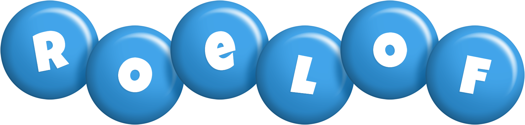 Roelof candy-blue logo