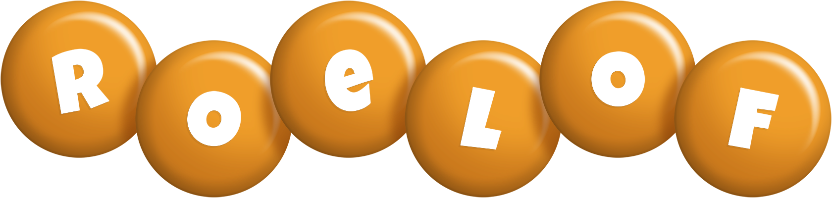 Roelof candy-orange logo