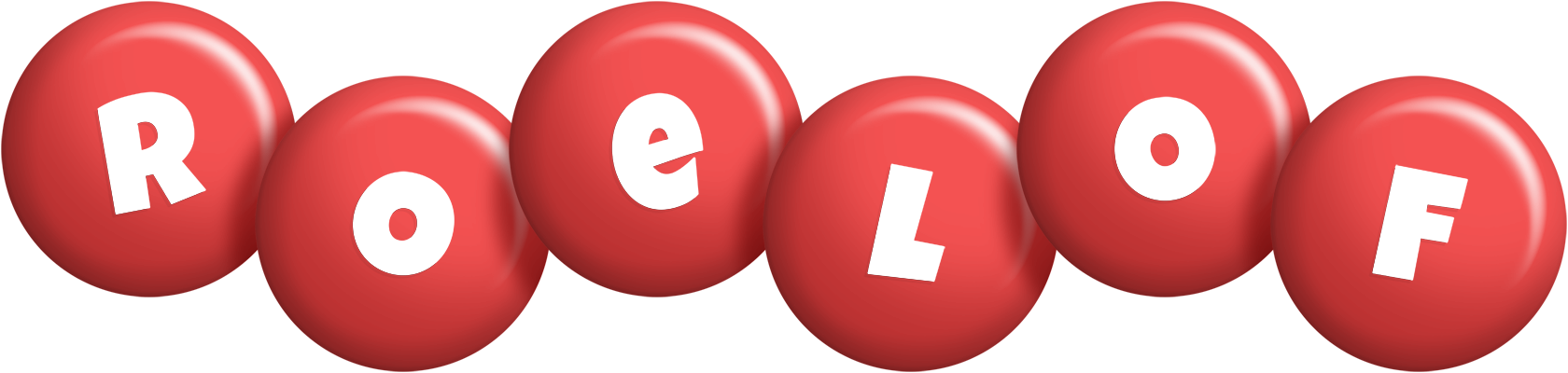 Roelof candy-red logo