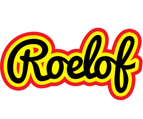 Roelof flaming logo
