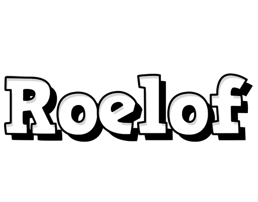 Roelof snowing logo