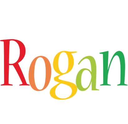 Rogan birthday logo