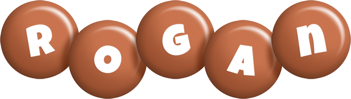 Rogan candy-brown logo