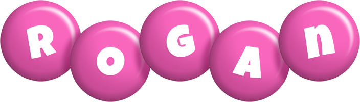 Rogan candy-pink logo