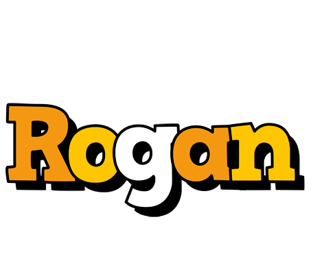 Rogan cartoon logo