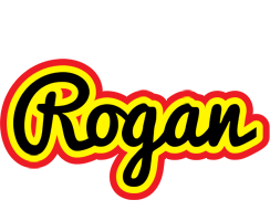 Rogan flaming logo