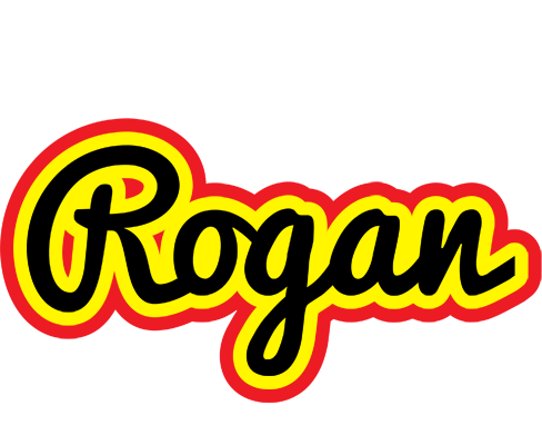 Rogan flaming logo