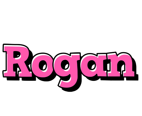 Rogan girlish logo