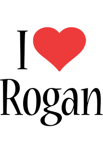 Rogan i-love logo