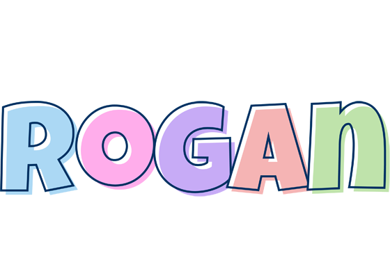 Rogan pastel logo
