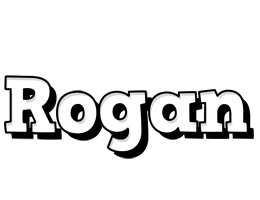 Rogan snowing logo