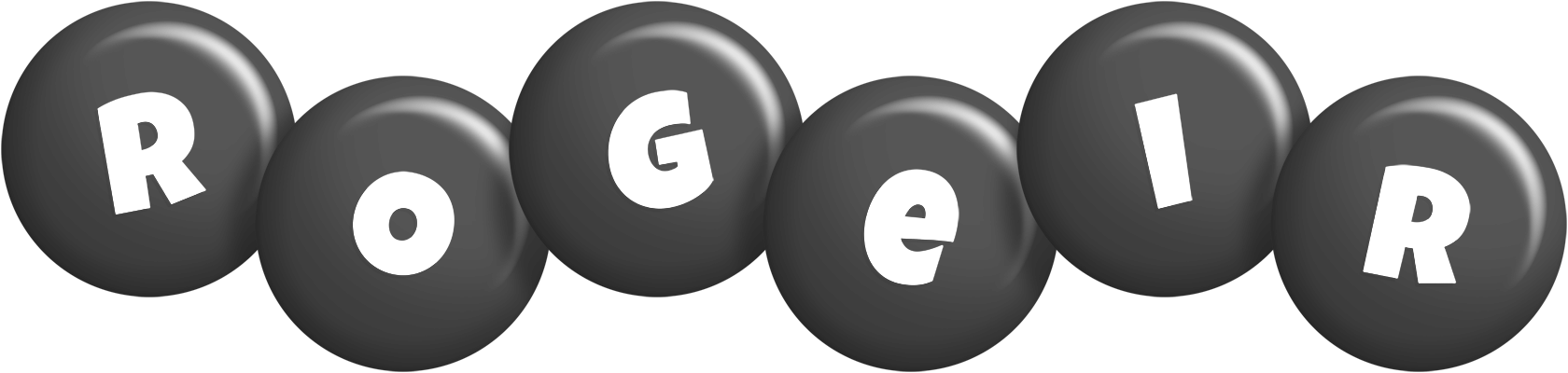 Rogeir candy-black logo