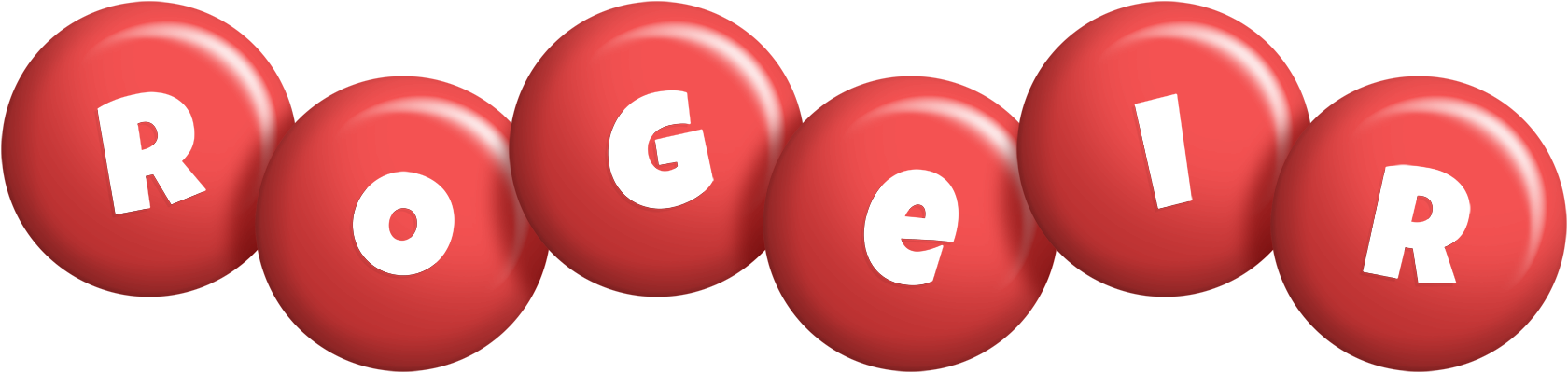 Rogeir candy-red logo