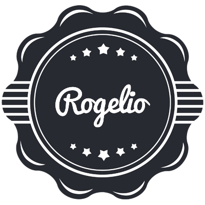 Rogelio badge logo