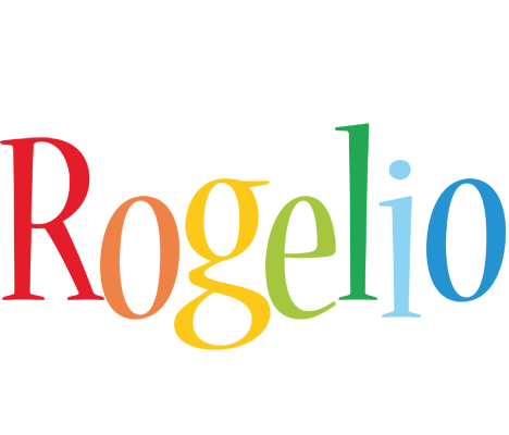 Rogelio birthday logo