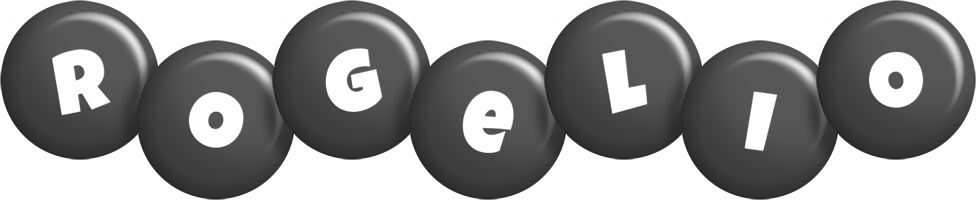 Rogelio candy-black logo