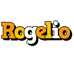 Rogelio cartoon logo