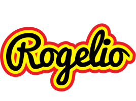 Rogelio flaming logo