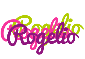 Rogelio flowers logo