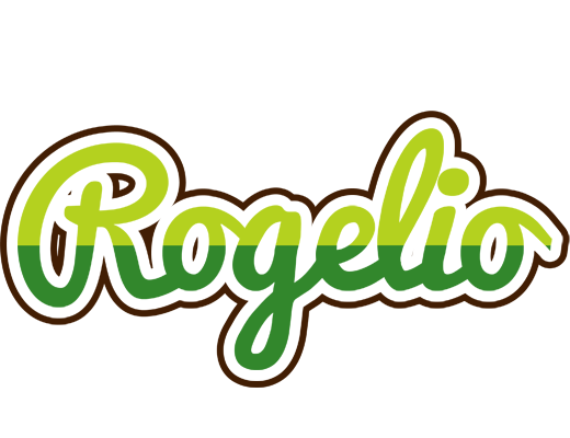 Rogelio golfing logo