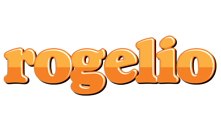 Rogelio orange logo