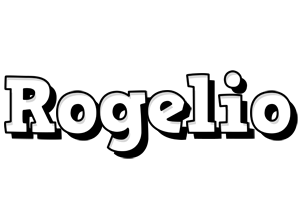 Rogelio snowing logo