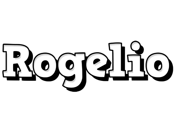Rogelio snowing logo