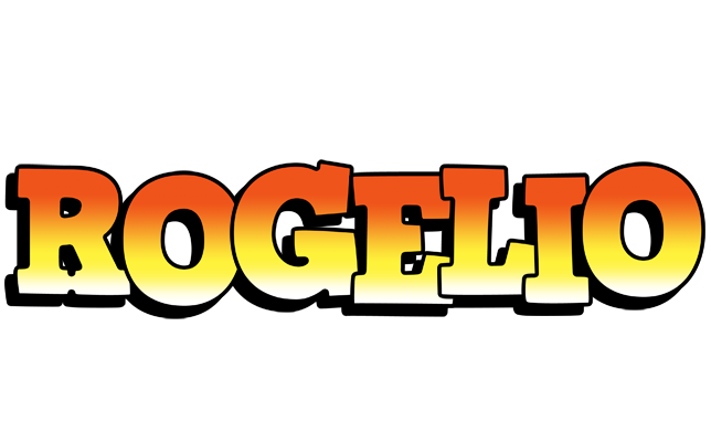 Rogelio sunset logo