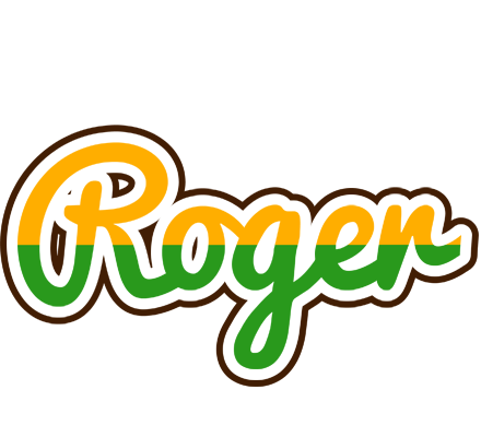 Roger banana logo