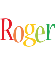 Roger birthday logo