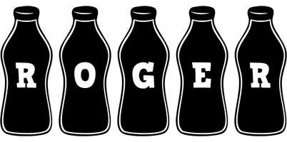 Roger bottle logo