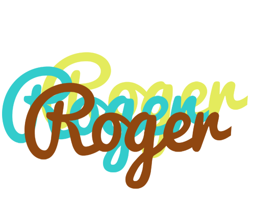 Roger cupcake logo