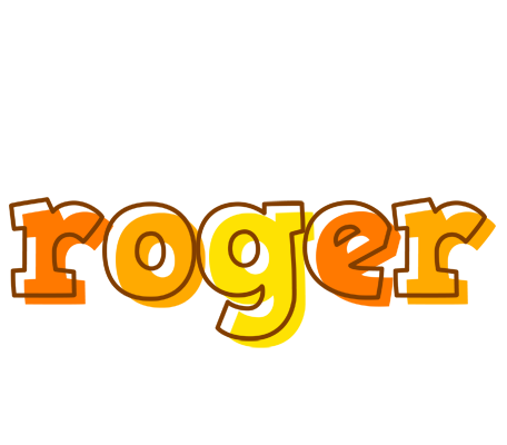 Roger desert logo