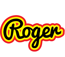 Roger flaming logo