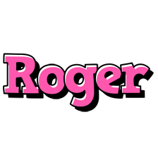 Roger girlish logo