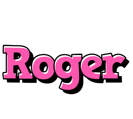 Roger girlish logo