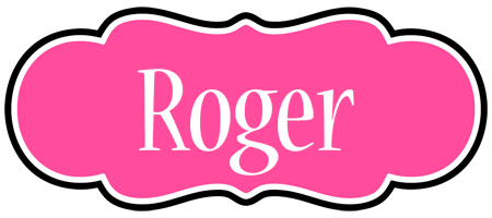 Roger invitation logo