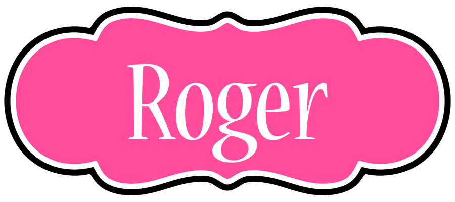 Roger invitation logo