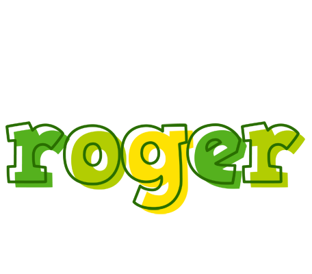 Roger juice logo