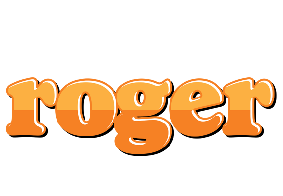 Roger orange logo