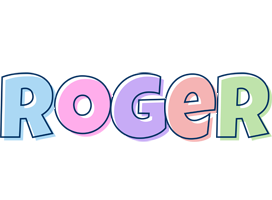 Roger pastel logo