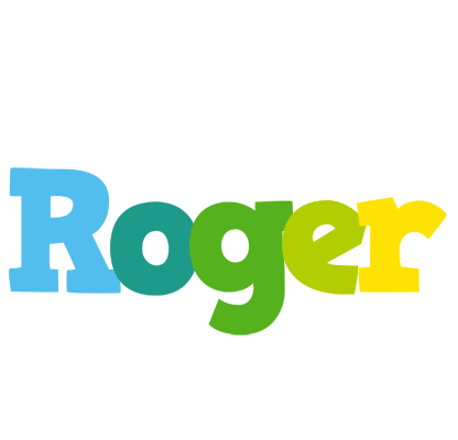 Roger rainbows logo