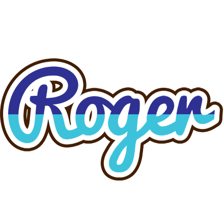 Roger raining logo