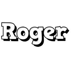 Roger snowing logo