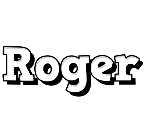 Roger snowing logo