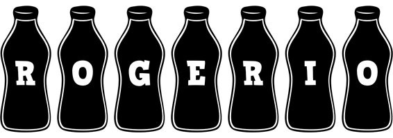 Rogerio bottle logo