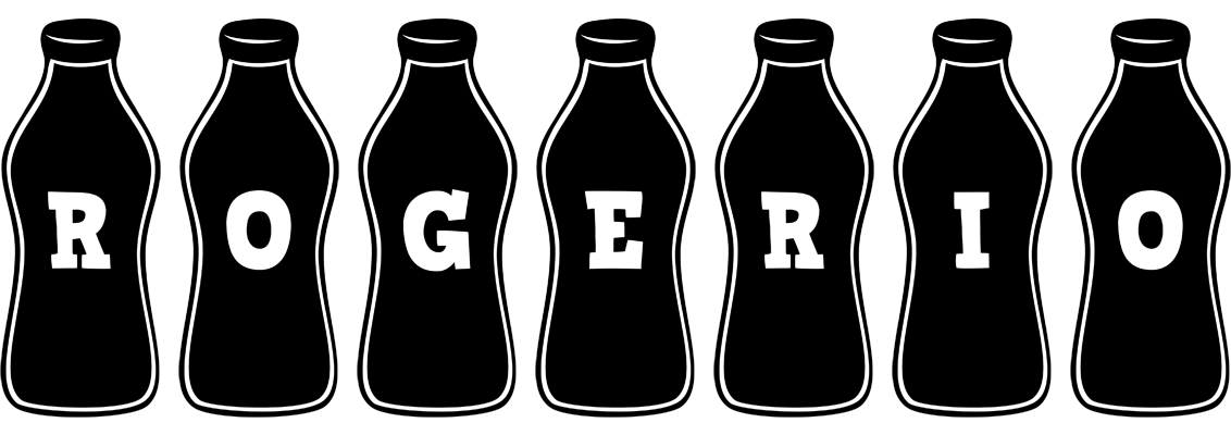 Rogerio bottle logo