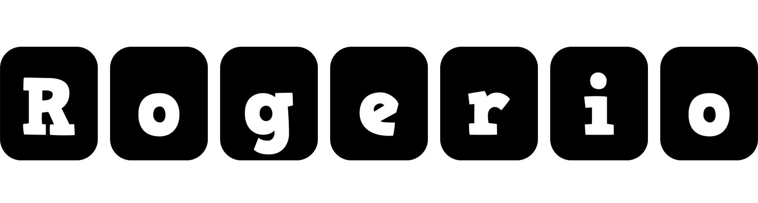 Rogerio box logo