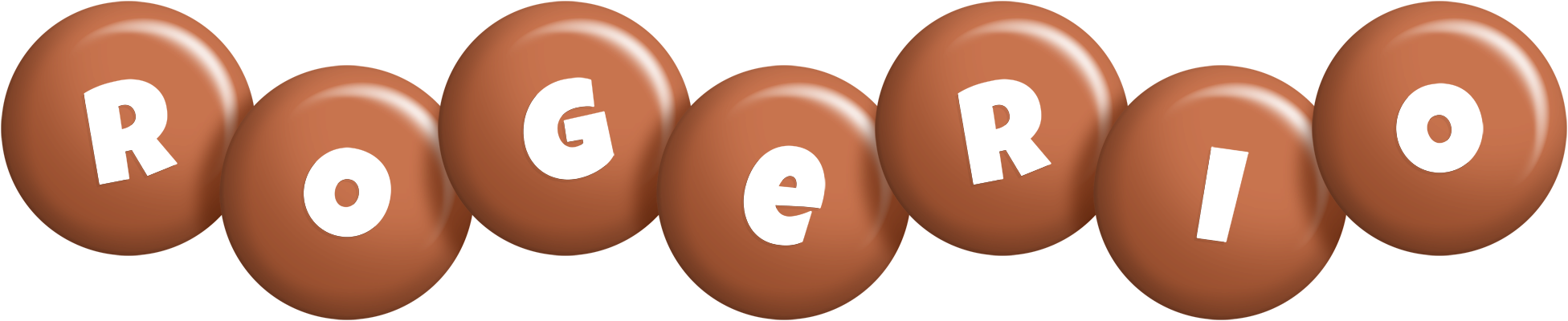 Rogerio candy-brown logo