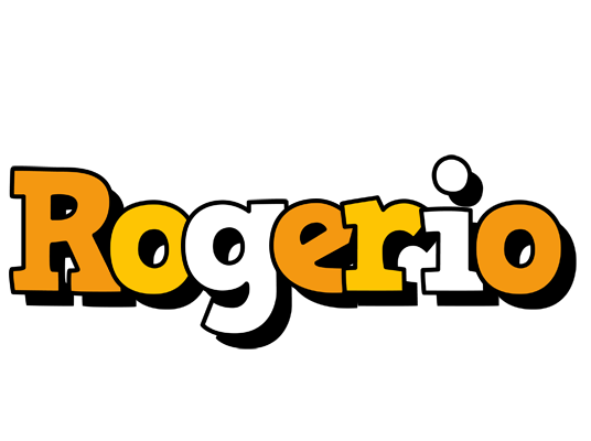Rogerio cartoon logo